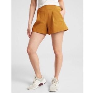 Athleta Tuscany Gold Textured Brooklyn Short